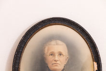 Load image into Gallery viewer, Old Victorian Woman Framed Lithograph Print Vintage Wall Deocr - Eagle&#39;s Eye Finds
