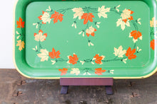 Load image into Gallery viewer, Fall Leaves MCM TV Trays Vintage Shelf or Serving Decor - Eagle&#39;s Eye Finds
