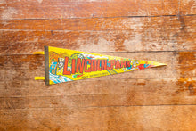 Load image into Gallery viewer, Lincoln Park Retro Felt Pennant Vintage Massachusetts Wall Decor
