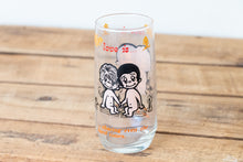 Load image into Gallery viewer, Love Is...Comic Strip Glass Cup Vintage Hard Times 1970 Retro Glassware - Eagle&#39;s Eye Finds
