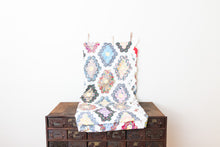Load image into Gallery viewer, Martha Washington&#39;s Flower Garden Hand Stitched Quilt Top Vintage Farmhouse Decor - Eagle&#39;s Eye Finds
