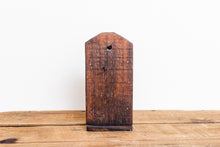 Load image into Gallery viewer, Retro Match Holder Vintage Boho Style Wooden Wall or Shelf Decor - Eagle&#39;s Eye Finds
