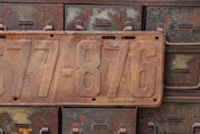 Load image into Gallery viewer, Michigan 1925 Rusty License Plate Vintage Brown Wall Decor 677-876 - Eagle&#39;s Eye Finds
