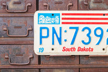 Load image into Gallery viewer, South Dakota 1976 License Plate Pair Vintage Bicentennial Collectibles - Eagle&#39;s Eye Finds
