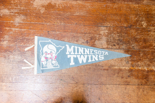 Minnesota Twins Baseball Pennant MLB Felt Sports Decor