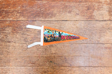 Load image into Gallery viewer, Montana Orange Wildlife Felt Pennant Vintage Decor - Eagle&#39;s Eye Finds
