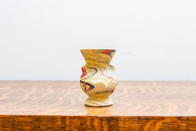 Load image into Gallery viewer, Morton End Of Day Pottery Swirl Paint Ceramic Vase
