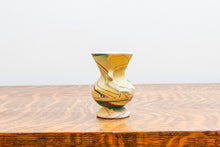 Load image into Gallery viewer, Morton End Of Day Pottery Swirl Paint Ceramic Vase
