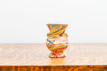 Load image into Gallery viewer, Morton End Of Day Pottery Swirl Paint Ceramic Vase

