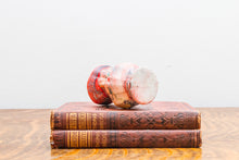 Load image into Gallery viewer, Red Morton End Of Day Pottery Swirl Paint Ceramic Vase
