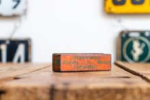 Load image into Gallery viewer, Mulford Wintergreens Mint Tin Vintage Mini Early Advertising Collectible - Eagle&#39;s Eye Finds
