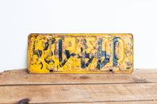 Load image into Gallery viewer, New York 1935 Vintage Omnibus Taxi License Plate - Eagle&#39;s Eye Finds
