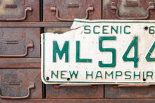 Load image into Gallery viewer, New Hampshire 1965 License Plate Vintage Wall Hanging Decor - Eagle&#39;s Eye Finds
