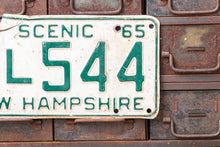 Load image into Gallery viewer, New Hampshire 1965 License Plate Vintage Wall Hanging Decor - Eagle&#39;s Eye Finds
