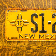 Load image into Gallery viewer, 1939 New Mexico School Bus License Plate Vintage Wall Hanging Decor
