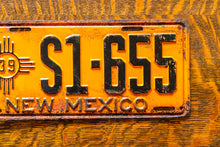 Load image into Gallery viewer, 1939 New Mexico School Bus License Plate Vintage Wall Hanging Decor
