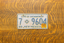 Load image into Gallery viewer, 1966 New Mexico Truck License Plate Vintage Wall Decor
