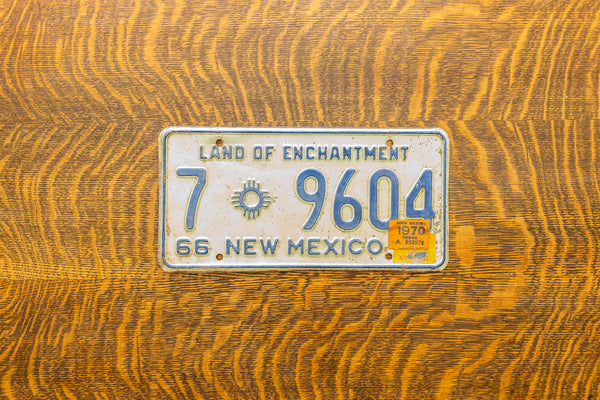 NewMexico1966LicensePlate1_gra