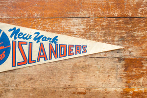 New York Islanders NHL Pennant Vintage Hockey Sports Decor