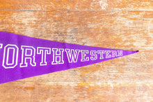Load image into Gallery viewer, Northwestern University Felt Pennant Vintage College Wall Decor
