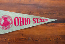 Load image into Gallery viewer, The Ohio State University Felt Pennant Vintage College Sports Fan Decor
