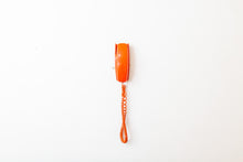 Load image into Gallery viewer, Orange Wall Phone Vintage ITT Bright Colored Retro Wall Decor - Eagle&#39;s Eye Finds
