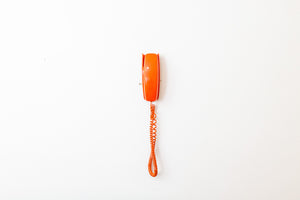 Orange Wall Phone Vintage ITT Bright Colored Retro Wall Decor - Eagle's Eye Finds