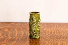 Load image into Gallery viewer, Orchids of Hawaii Hula Dancer Tiki Mug Vintage Green Kitschy Decor
