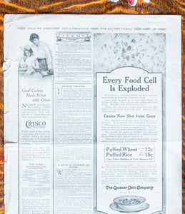1916 Overland Roadster Car Ad Vintage Car Willys-Overland Automobile Ephemera
