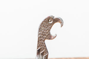 Parrot Art Deco Bottle Opener Corkscrew Vintage