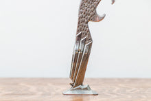 Load image into Gallery viewer, Parrot Art Deco Bottle Opener Corkscrew Vintage
