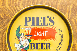 Piel's Light Beer Tray Vintage Brewery Collectible