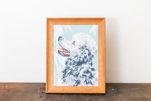 Load image into Gallery viewer, Poodle Paint by Number Vintage Mid-Century Dog Portrait Wall Decor - Eagle&#39;s Eye Finds
