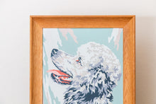 Load image into Gallery viewer, Poodle Paint by Number Vintage Mid-Century Dog Portrait Wall Decor - Eagle&#39;s Eye Finds
