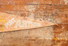 Load image into Gallery viewer, Port Arthur Canada Tan Pennant Vintage National Park Wall Decor
