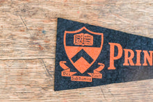 Load image into Gallery viewer, Princeton University Mini Felt Pennant Vintage College Decor
