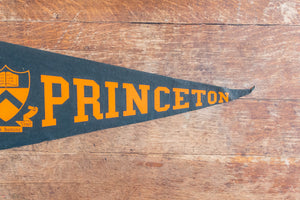 Princeton University Felt Pennant Vintage College Sports Wall Decor