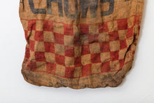 Load image into Gallery viewer, Purina Chows Feed Sack Vintage Rustic Burlap Bag - Eagle&#39;s Eye Finds
