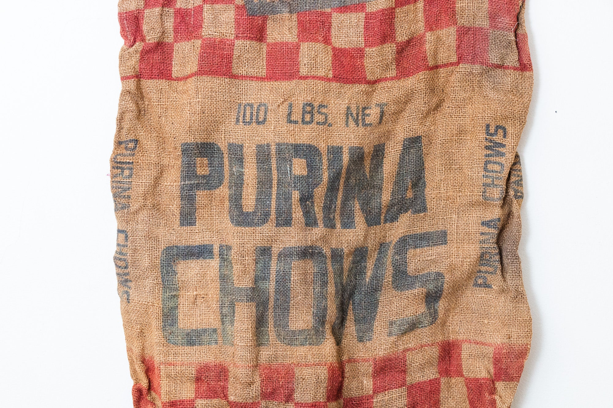 Burlap feed bags cheap for sale