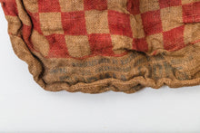 Load image into Gallery viewer, Purina Chows Feed Sack Vintage Rustic Burlap Bag - Eagle&#39;s Eye Finds
