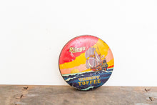 Load image into Gallery viewer, Riley&#39;s Toffee Candy Tin Vintage Bright Nautical Decor - Eagle&#39;s Eye Finds

