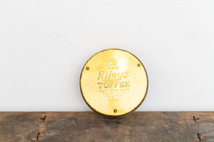 Riley's Toffee Candy Tin Vintage Bright Nautical Decor - Eagle's Eye Finds