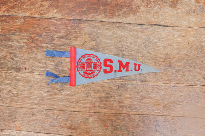 Southern Methodist University SMU Small Felt Pennant Vintage Graduation Gift