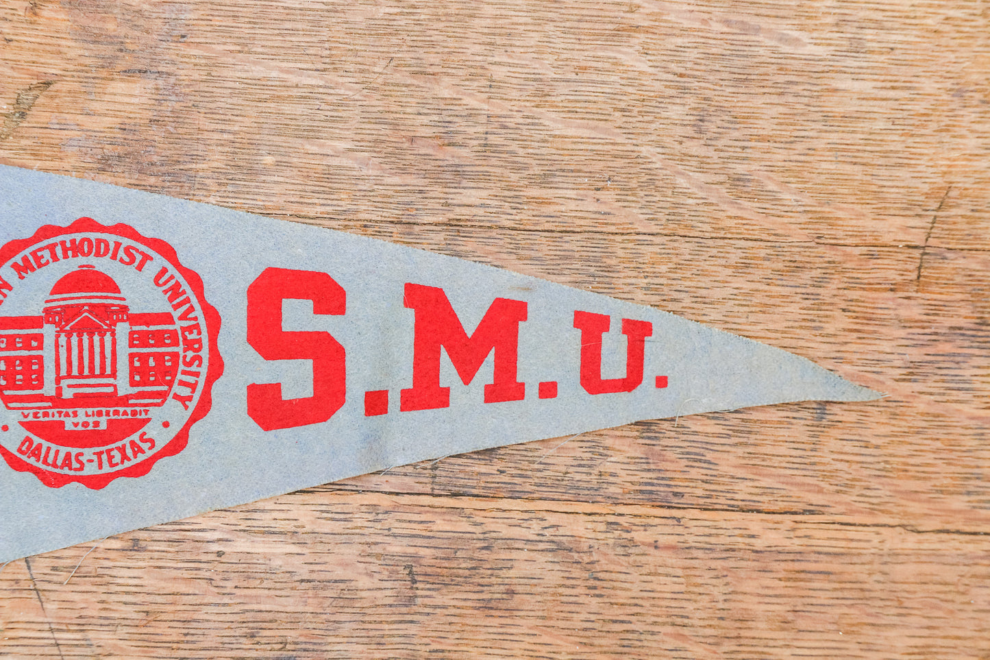 Southern Methodist University SMU Small Felt Pennant Vintage Graduation Gift