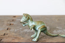 Load image into Gallery viewer, SRG Bronze T-Rex Dinosaur Vintage Mid-Century Dino Figurine Decor - Eagle&#39;s Eye Finds
