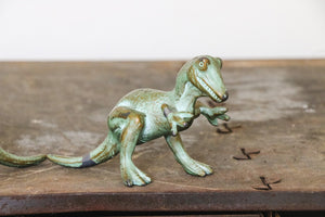 SRG Bronze T-Rex Dinosaur Vintage Mid-Century Dino Figurine Decor - Eagle's Eye Finds