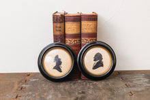 Load image into Gallery viewer, Framed Silhouette Wall Hangings Vintage Wall or Shelf Decor - Eagle&#39;s Eye Finds
