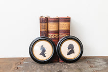 Load image into Gallery viewer, Framed Silhouette Wall Hangings Vintage Wall or Shelf Decor - Eagle&#39;s Eye Finds
