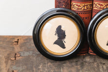 Load image into Gallery viewer, Framed Silhouette Wall Hangings Vintage Wall or Shelf Decor - Eagle&#39;s Eye Finds
