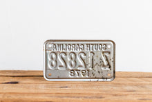 Load image into Gallery viewer, South Carolina 1978 Motorcycle License Plate Vintage Wall Hanging Decor - Eagle&#39;s Eye Finds
